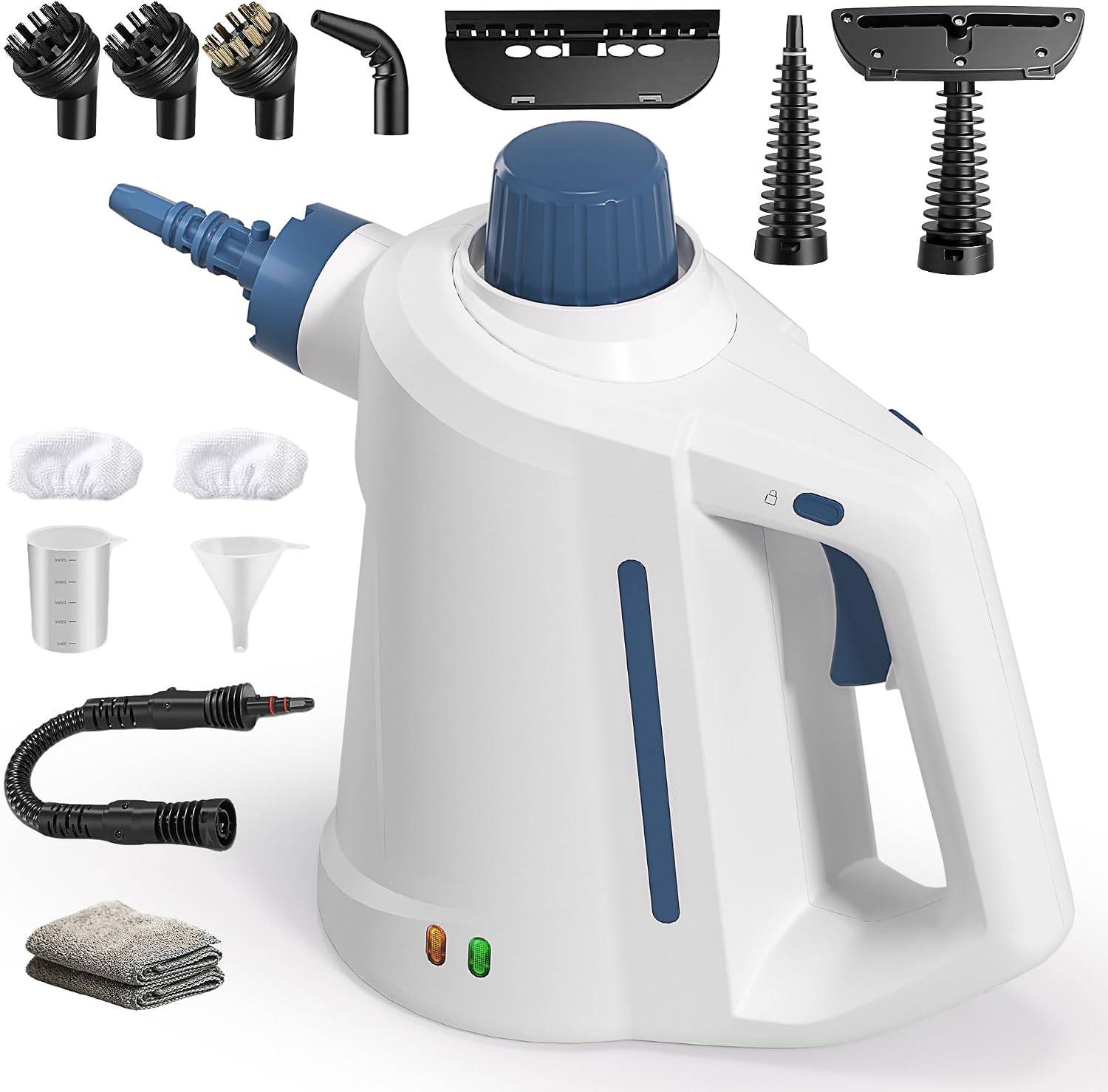 Sans Marque - Nettoyeur vapeur 1500 W, balai vapeur 2 en 1 Traumheim - Image 1