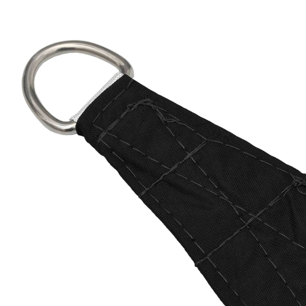 Helloshop26 - Voile toile d'ombrage parasol tissu oxford trapèze 2/4 x 3 m noir - Image 4