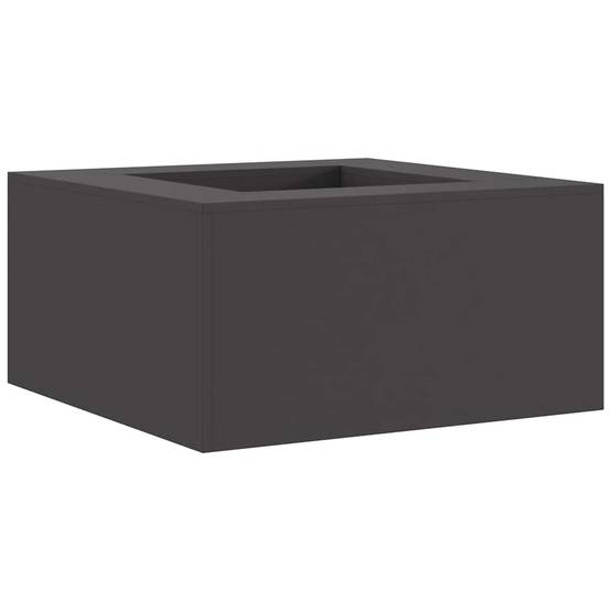 Très Grand Brasero Carré XXL 80cm Acier Foyer de Jardin Design Moderne Noir – ComfortXL Outdoor Living - Image 2