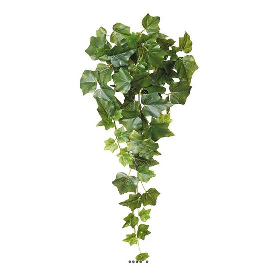 Chute de lierre artificiel L 58 cm dense l 35 cm vert - Image 1