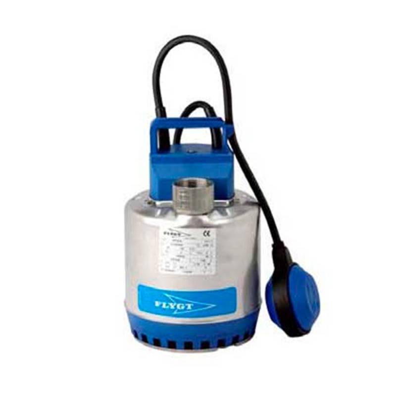 Pompe vide cave Flygt Steelinox SXVM3 0,55 kW jusqu'à 10,5 m3/h monophasé 220V - Image 2