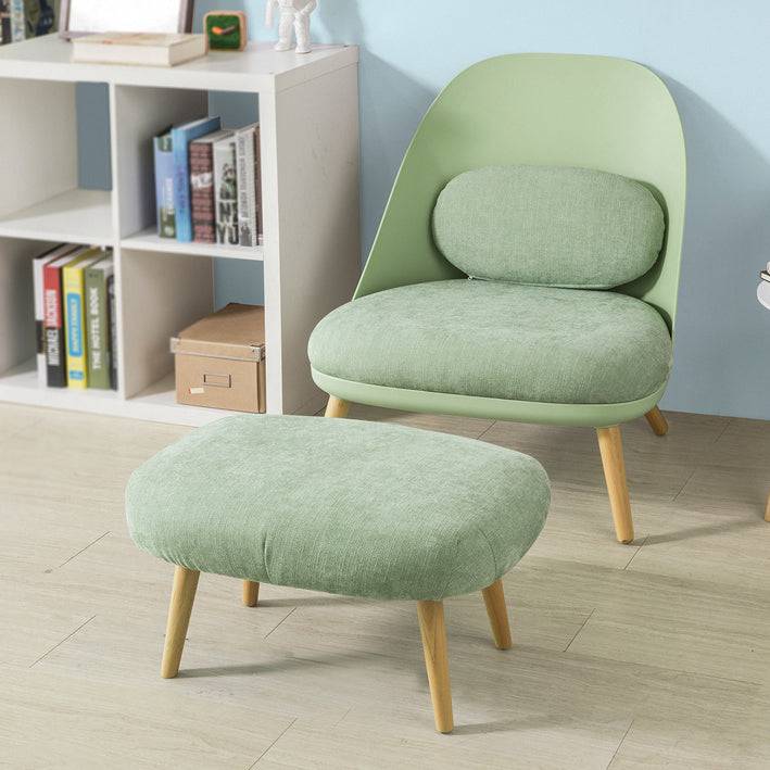SoBuy Fauteuil Relax avec Repose-Pieds Intégré - Chaise de Détail Confortable, Qualité Supérieure - Image 2