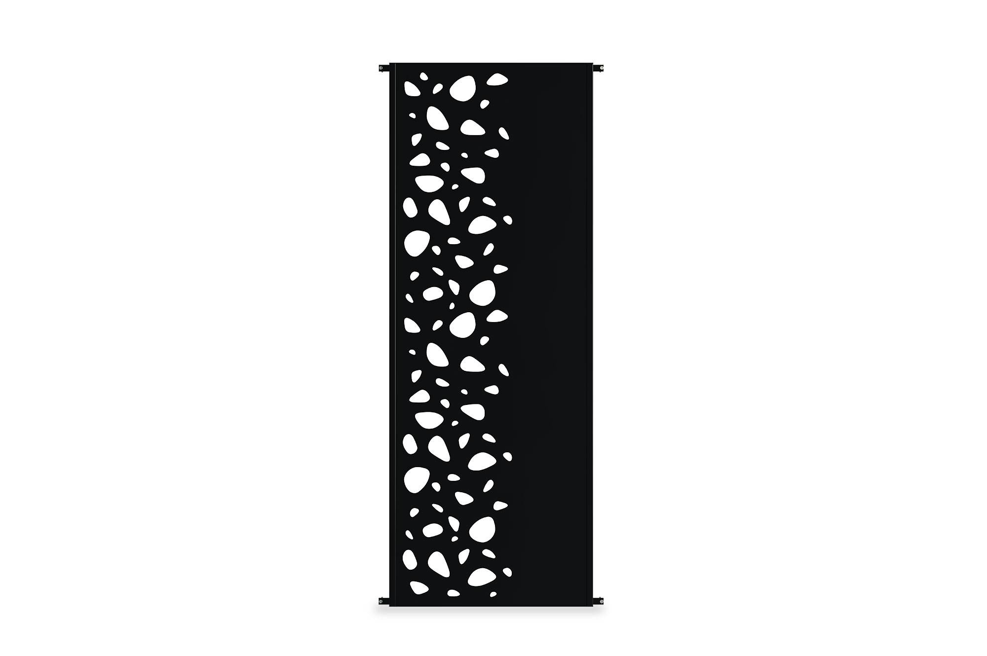 Casanoov Lot de 2 panneaux décoratifs SUNNY Noir H.160 cm motifs côté gauche - Image 5
