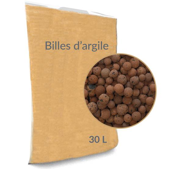 No name - Bille d'argile 8/16 en sac de 30 L - Image 5