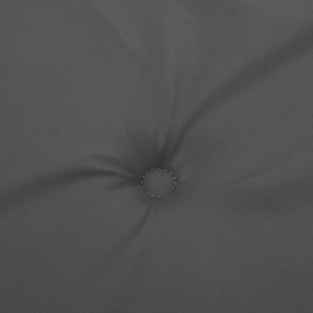 PANGIVO - Coussins de chaise à dossier bas polyester anthracite 100 x 50 x 3 cm - PANGIVO - Image 8