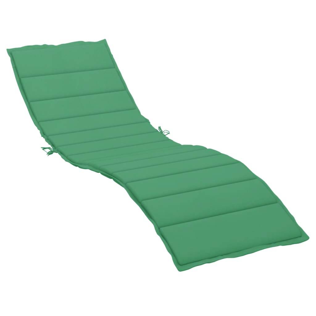 ComfortXL - Matelas Bain de Soleil Tissu Oxford Confortable pour Transat de Piscine Vert 200x50cm – ComfortXL Outdoor Living - Image 2