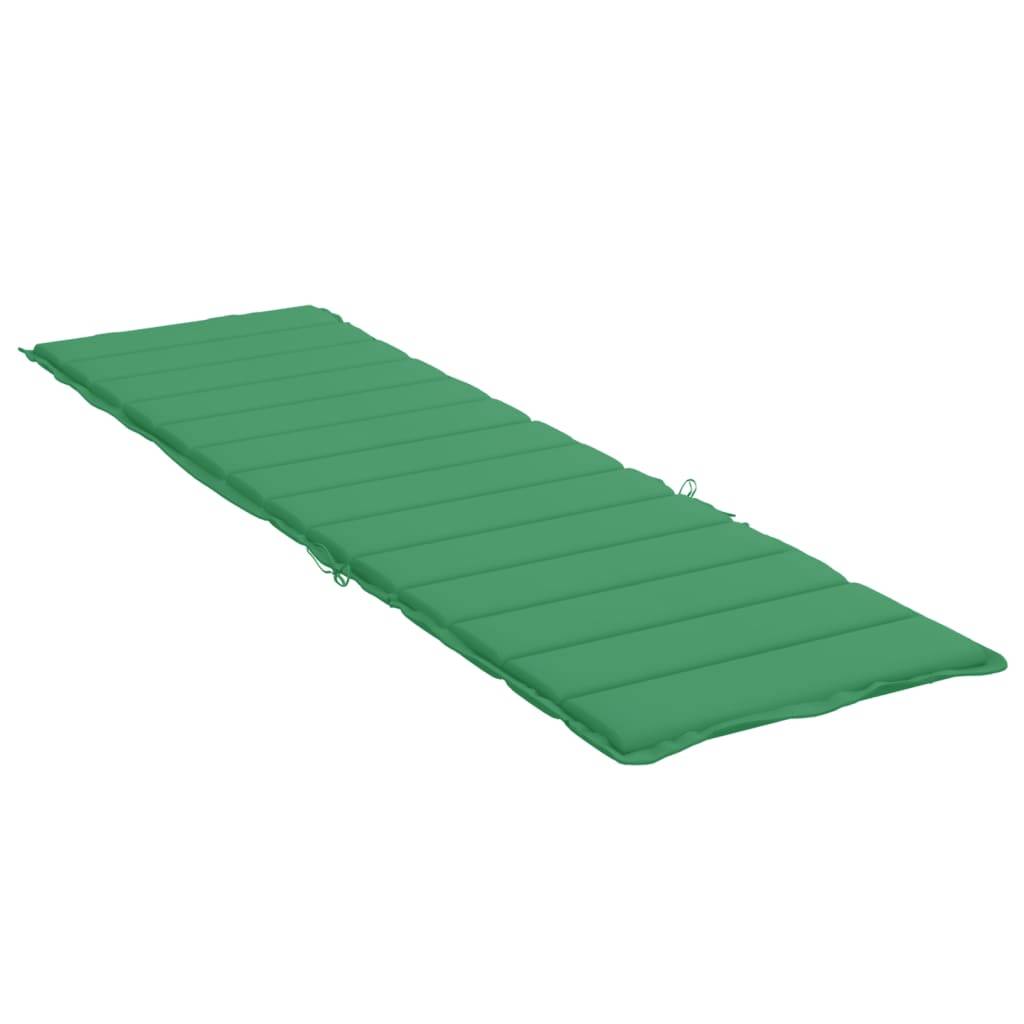 ComfortXL - Matelas Bain de Soleil Tissu Oxford Confortable pour Transat de Piscine Vert 200x50cm – ComfortXL Outdoor Living - Image 4