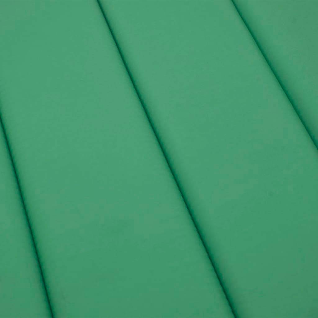 ComfortXL - Matelas Bain de Soleil Tissu Oxford Confortable pour Transat de Piscine Vert 200x50cm – ComfortXL Outdoor Living - Image 6