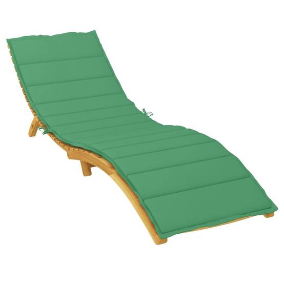 ComfortXL - Matelas Bain de Soleil Tissu Oxford Confortable pour Transat de Piscine Vert 200x50cm – ComfortXL Outdoor Living - Image 3