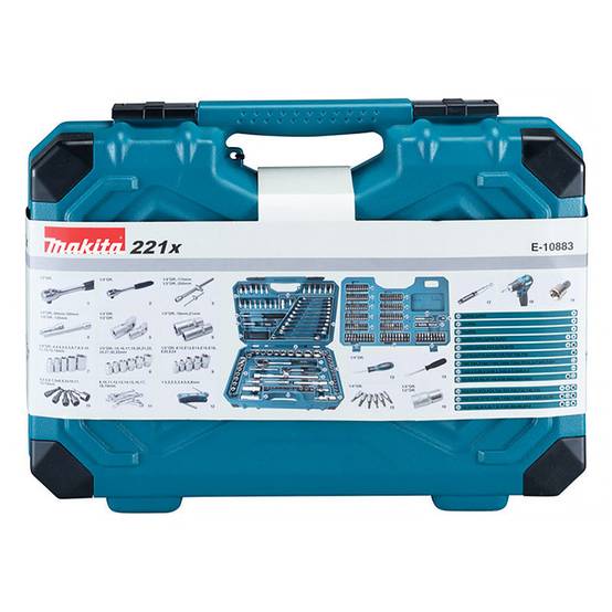 Coffret d'outils MAKITA E-10883 (221 pièces) Makita - Image 3