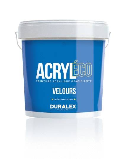 Duralex - Peinture Acryl'éco velours gamme pro 15l - DURALEX - 117100221
