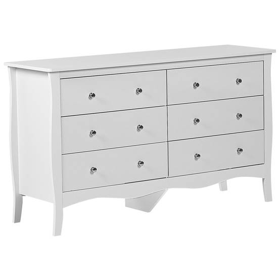 Beliani - Commode MDF Blanc WINCHESTER - 130x40x75- Beliani - Image 2
