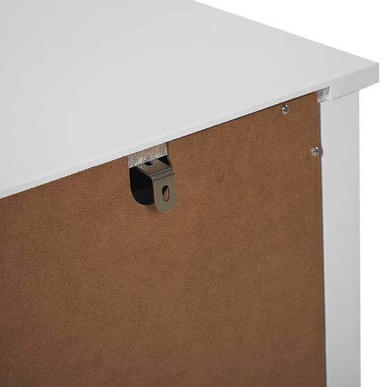Beliani - Commode MDF Blanc WINCHESTER - 130x40x75- Beliani - Image 8