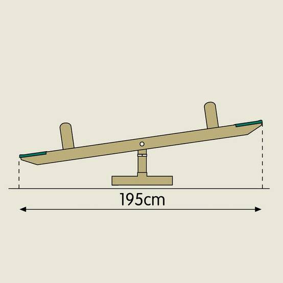 Trebuchet à bascule rotatif 360° bois FSC® - Image 4