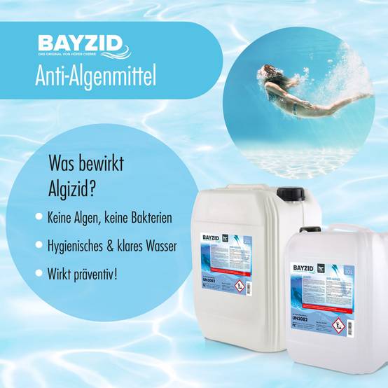 Anti-algues BAYZID® en bidon de 5 L x 2 - Image 3