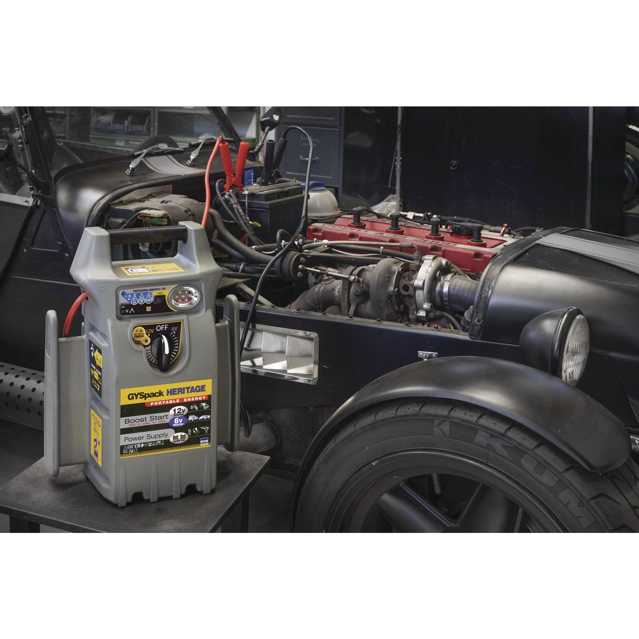 Démarreur autonome GYSPACK HERITAGE - 6/12V | 25844 - GYS - Image 3