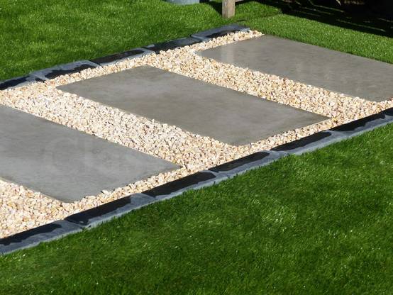 ClassGarden - Pas Japonais Couleur Beton Gris - Pack de 12 dalles - Image 6