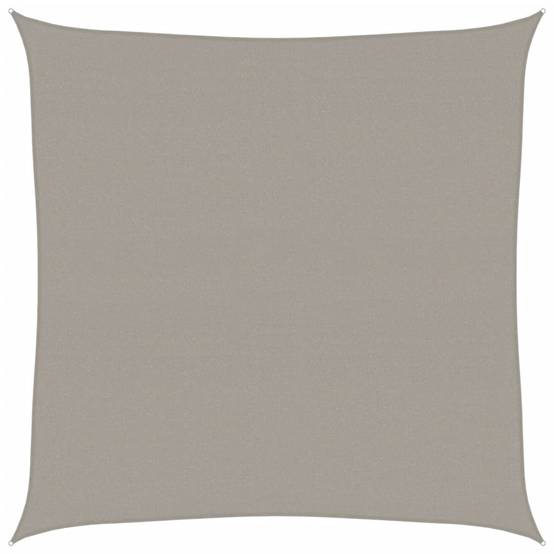 Voile d'ombrage PEHD gris clair 500 x 500 cm - PANGIVO - Image 1