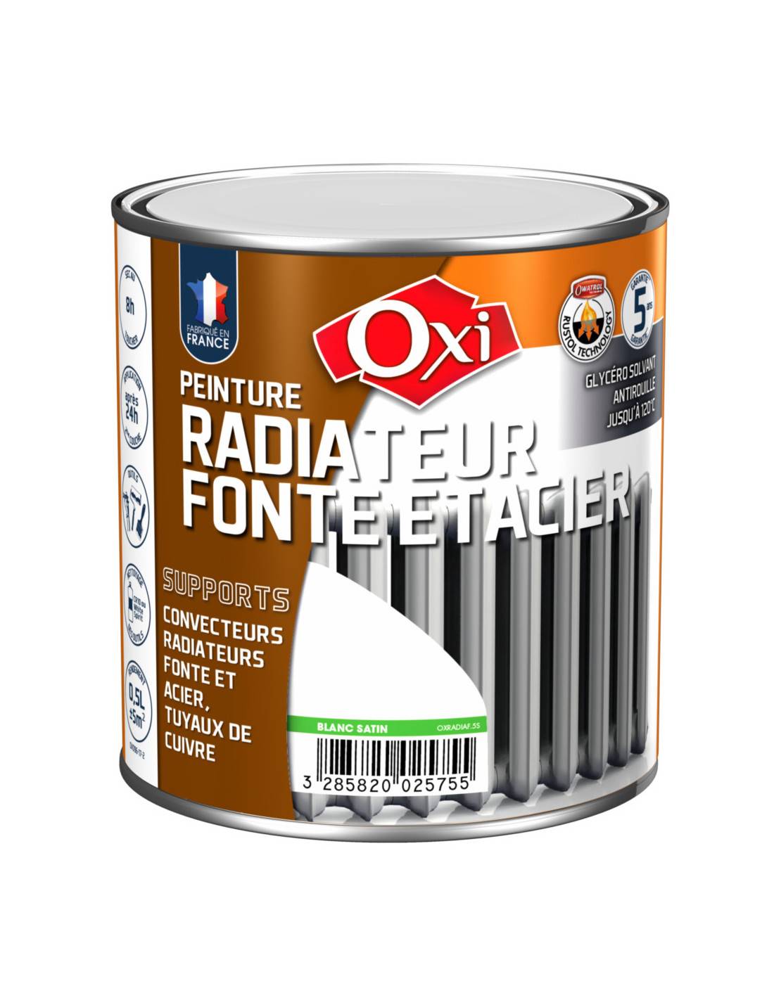 Oxi - Radiateur Fonte Oxi B Sat 0.5l Chaleur Inertielle Durable - Oxi - Image 1