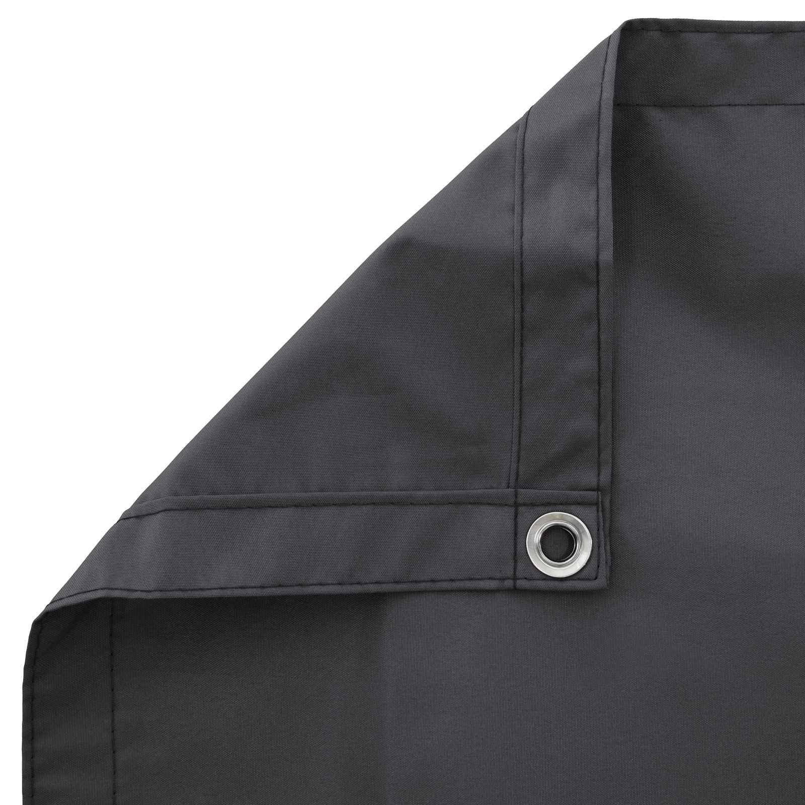 Écran de confidentialité balcon polyester noir 1000 x 150 cm - PANGIVO - Image 3