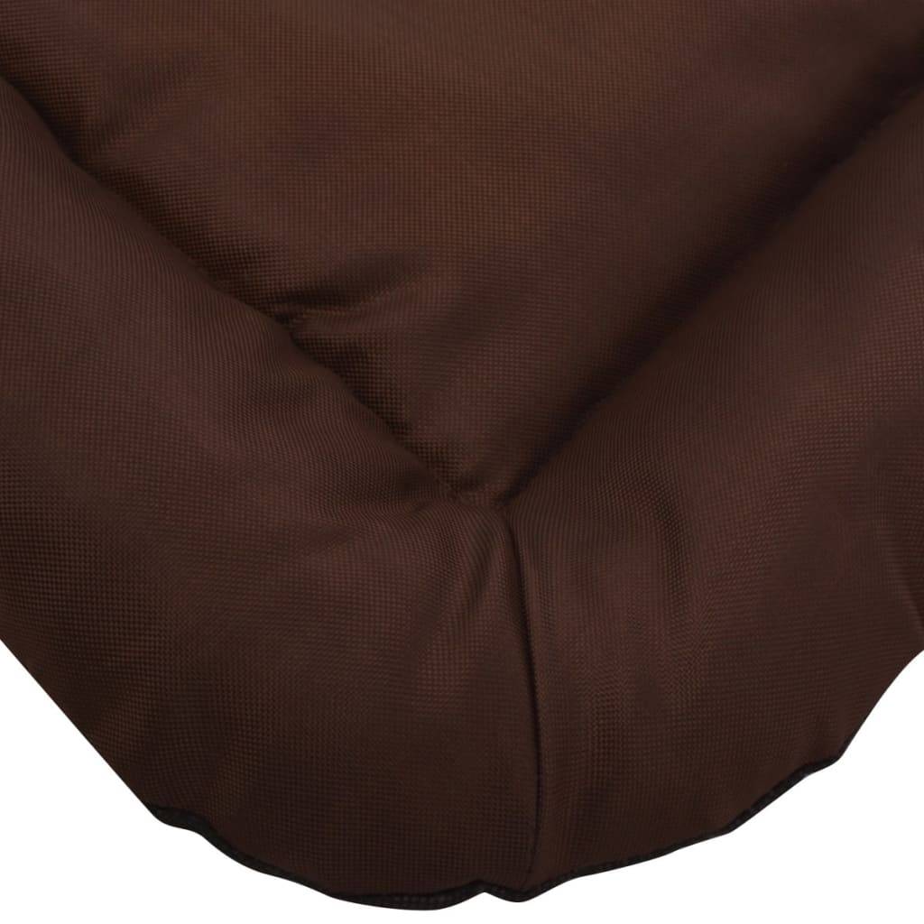 Matelas pour chiens tissu Oxford marron 84 x 52 cm - PANGIVO - Image 3