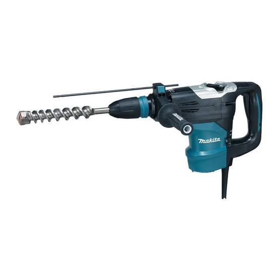 Perforateur burineur filaire SDS-MAX 1100 W 8,3 J - MAKITA - coffret - HR4003C - Image 2