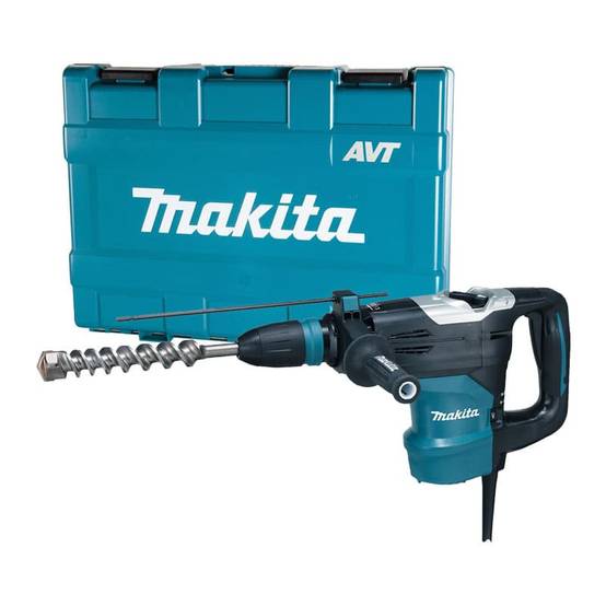 Perforateur burineur filaire SDS-MAX 1100 W 8,3 J - MAKITA - coffret - HR4003C - Image 1