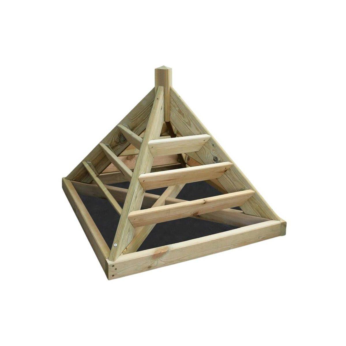 Jardipolys - Carré potager Pyramide 80 cm - Image 1