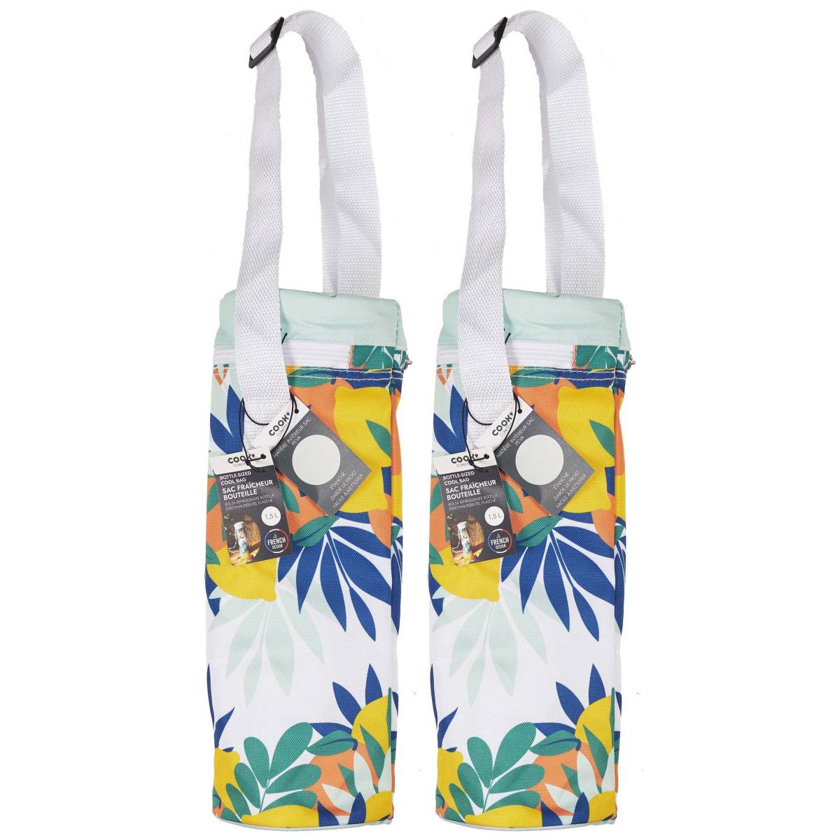 Cook Concept - Sac fraicheur pour bouteille 1.5 L Rio (Lot de 2) Cook Concept - Image 1
