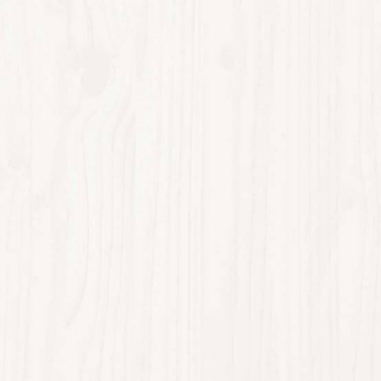 Sapin de Noël en Bois Pin Massif Décoration Intérieure 100 cm Blanc – ComfortXL Outdoor Living - Image 7