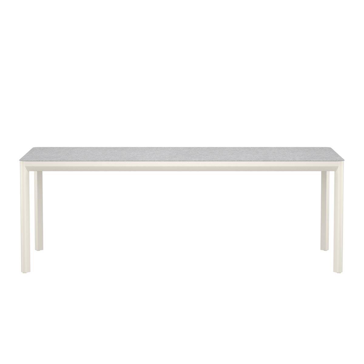 Paris Prix - Table de Jardin "Lino" 220cm Beige - Image 2