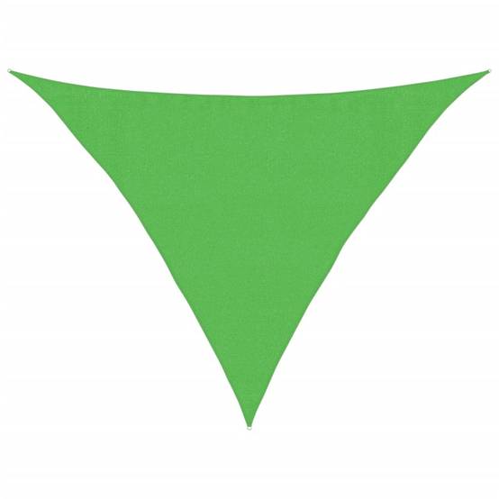 Voile d'ombrage PEHD Vert clair 3,5 x 3,5 x 4,9 m - PANGIVO - Image 1