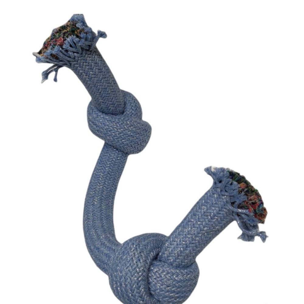 animallparadise - Corde COSMIC 2 nœuds, taille ø 3 cm x 35 cm, jouet pour chien. - Image 1