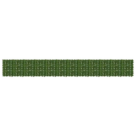 Écran de balcon polyéthylène et tissu vert 600 x 75 cm - PANGIVO - Image 1