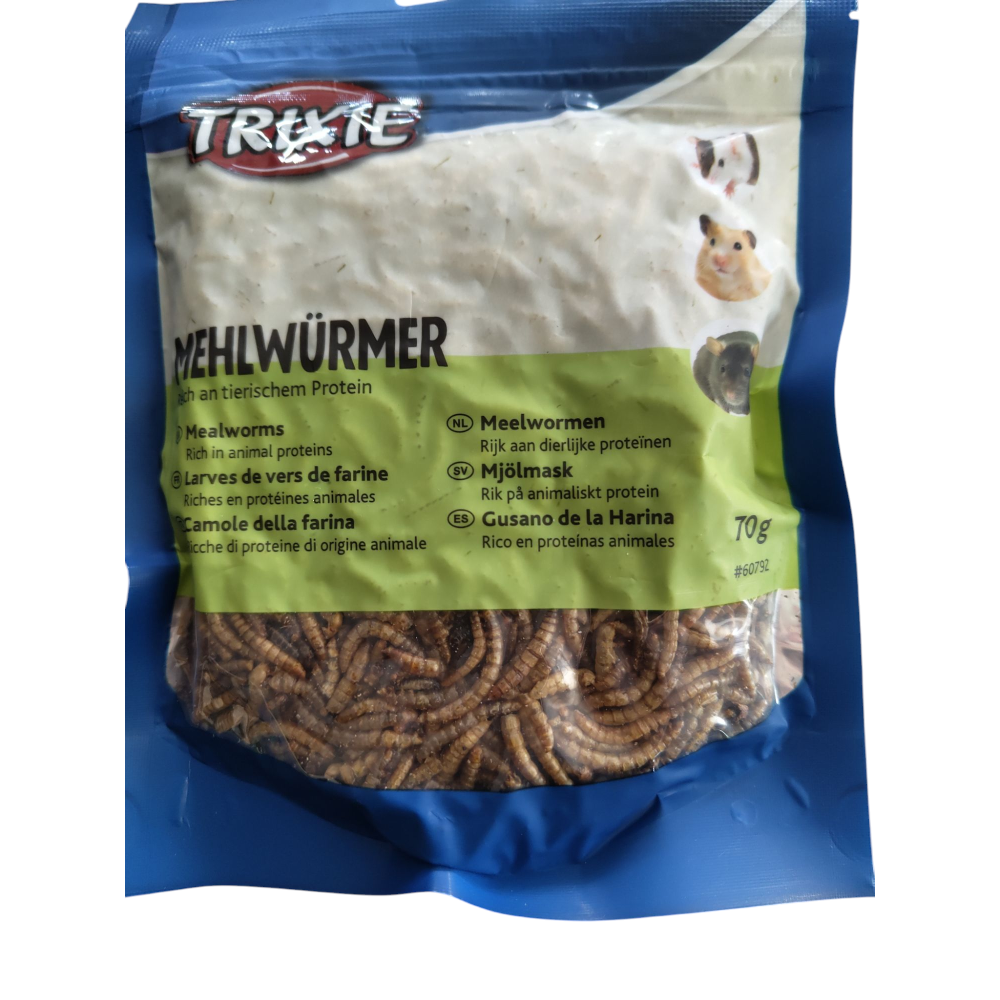 Trixie - Trixie - Larves de vers de farine séchées 70 g - Image 3