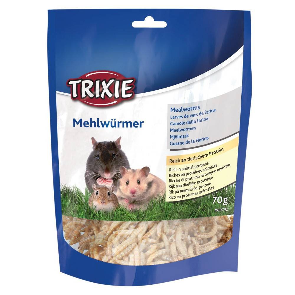 Trixie - Trixie - Larves de vers de farine séchées 70 g - Image 1