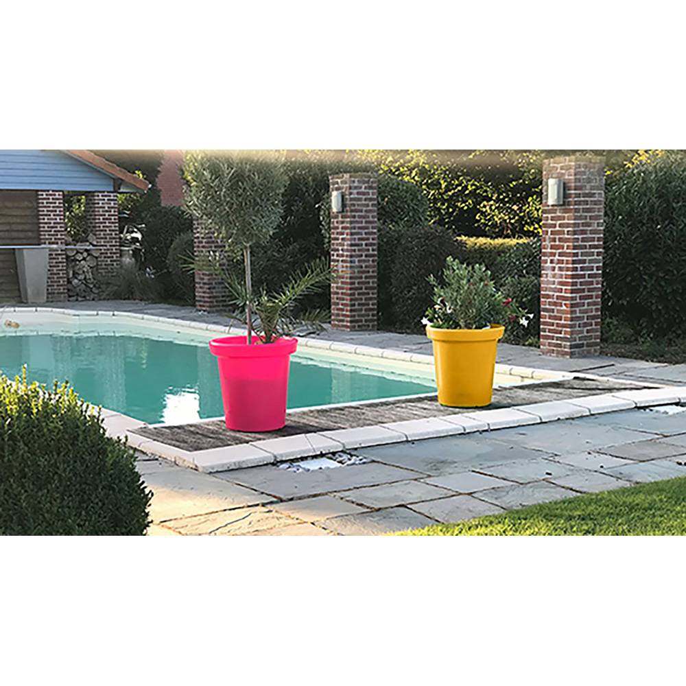 Plast'Up Rotomoulage - Pot de fleurs rond xxl delight 75l- lot de 2 - Image 3