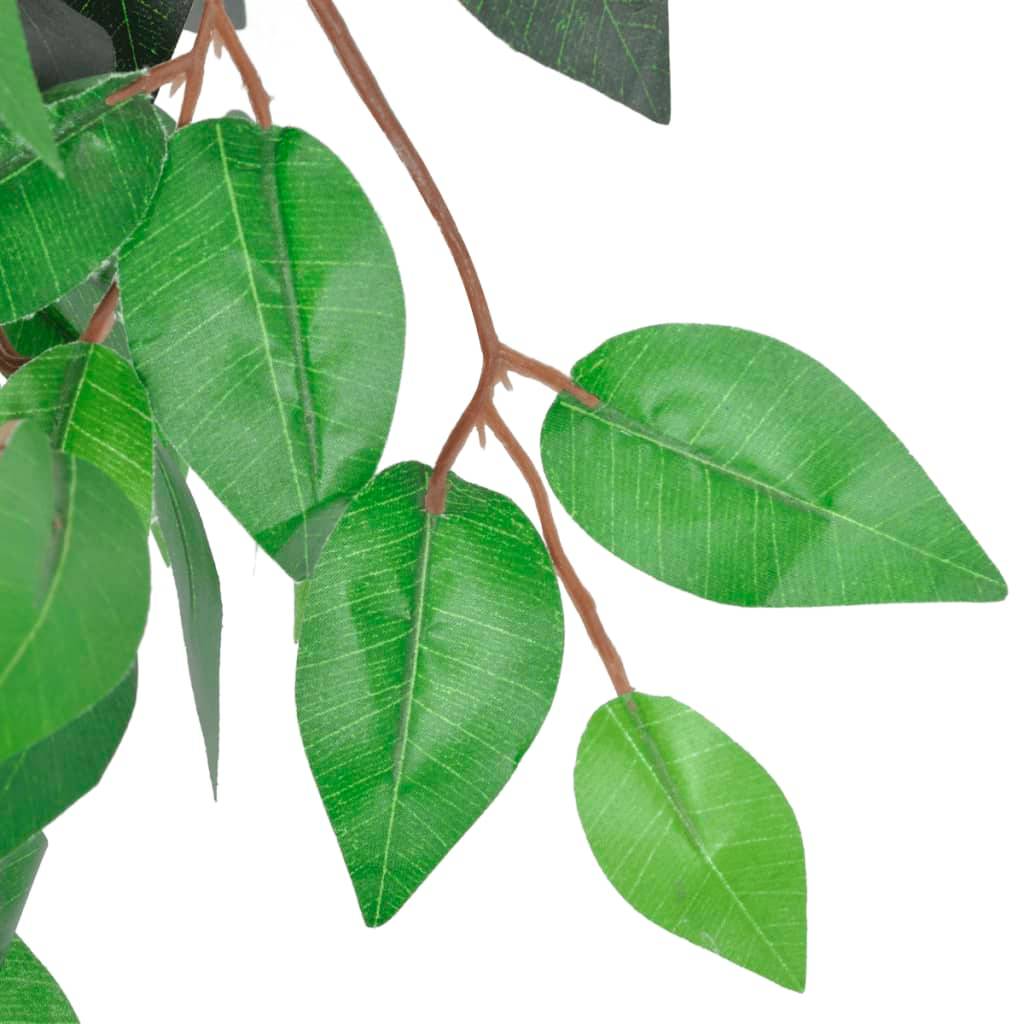 Ficus artificiel polyester vert 17.8 x 17.8 x 90 cm - PANGIVO - Image 2
