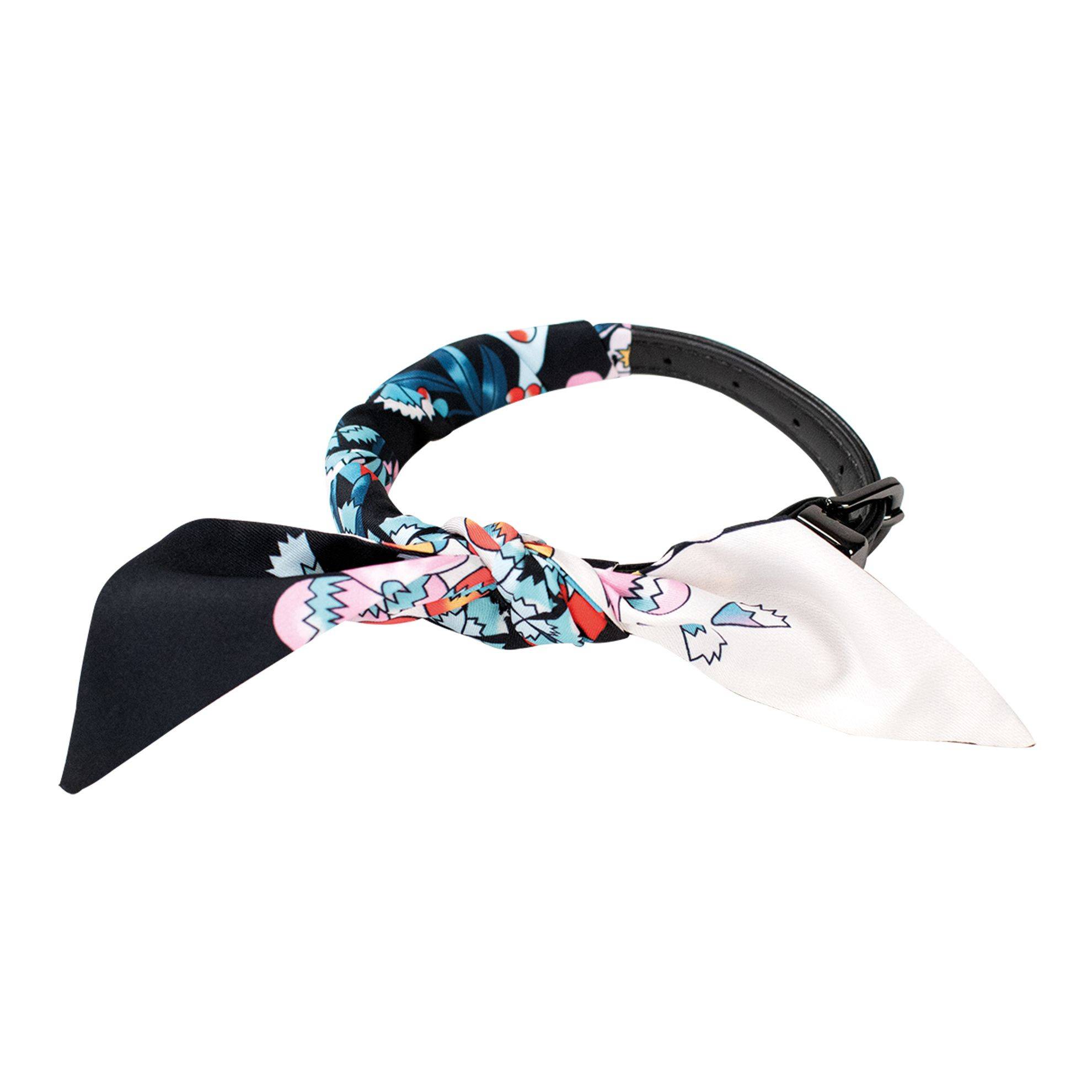 Collier chien So Chic Doogy Glam' Noir : T30 DOOGY GLAM