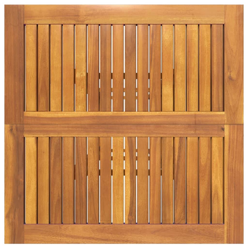 Helloshop26 - Ensemble de bar d'extérieur 5 pièces bois d'acacia massif - Image 7