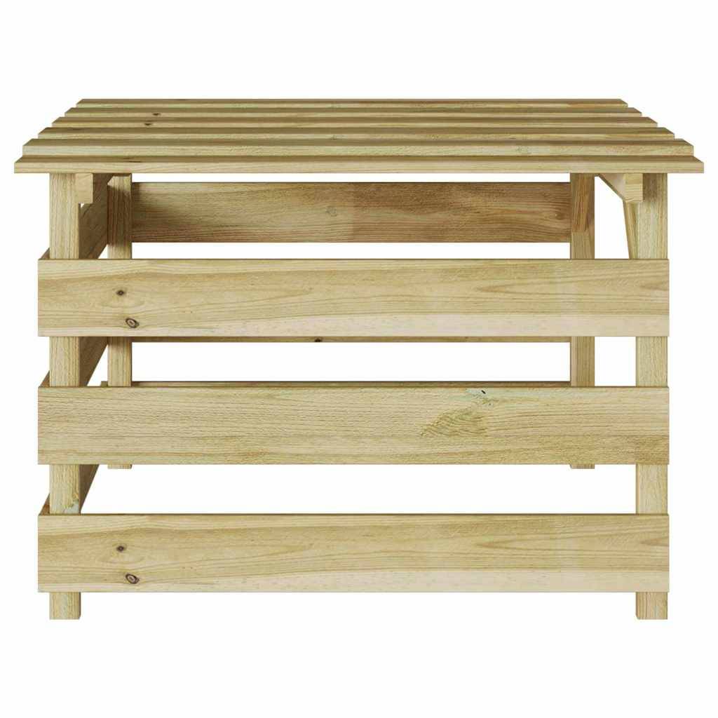 Garage pour robot tondeuse en bois de pin traité pour jardin Marron 84cm – ComfortXL Outdoor Living - Image 6