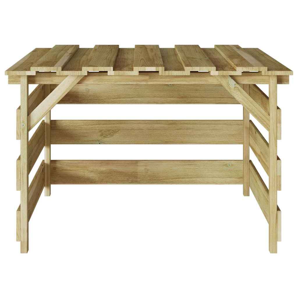Garage pour robot tondeuse en bois de pin traité pour jardin Marron 84cm – ComfortXL Outdoor Living - Image 5