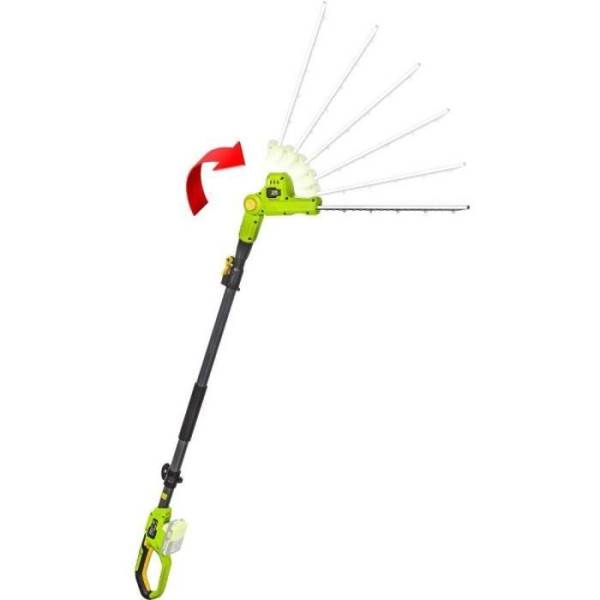 Taille-haie télescopique sans fil - Fieldmann - FZN 70405-0 - Image 3