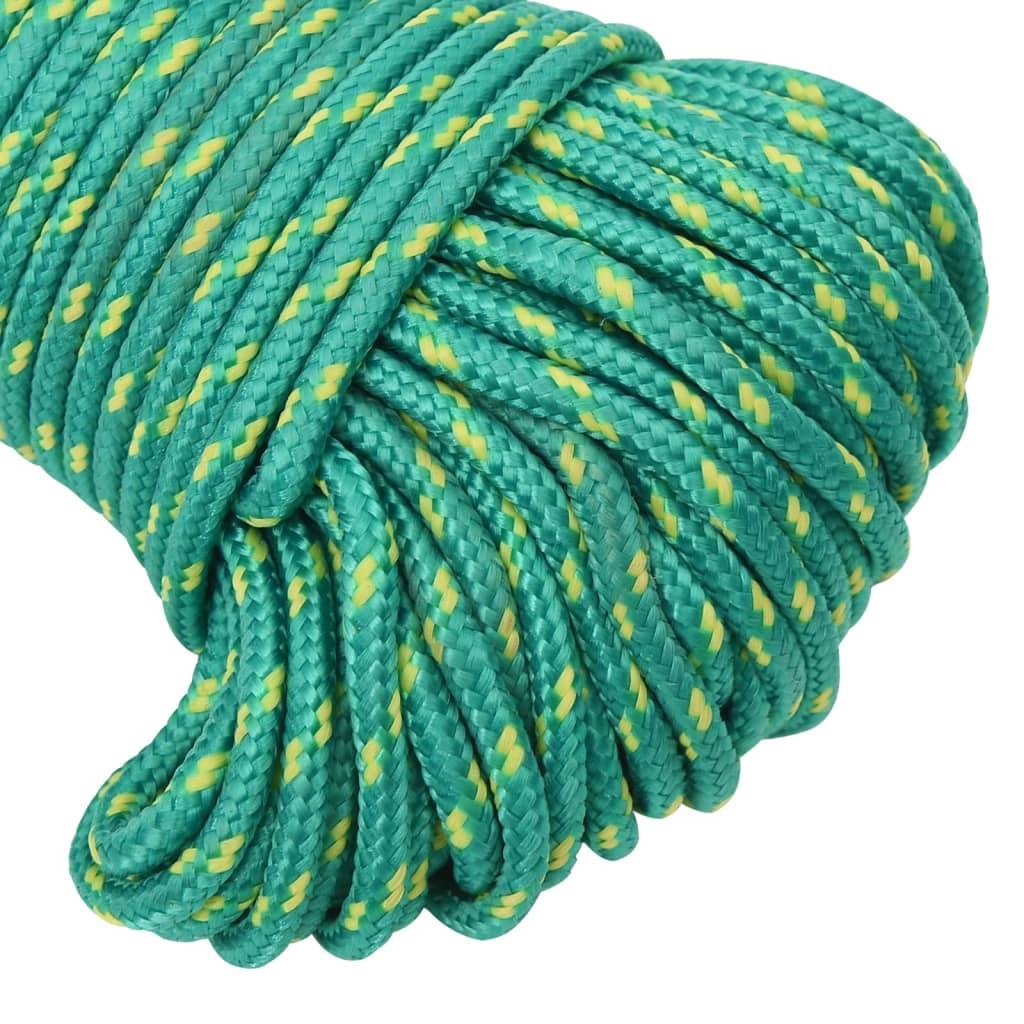 Corde de bateau Vert 5 mm 250 m Polypropylène Maison Chic - Image 4