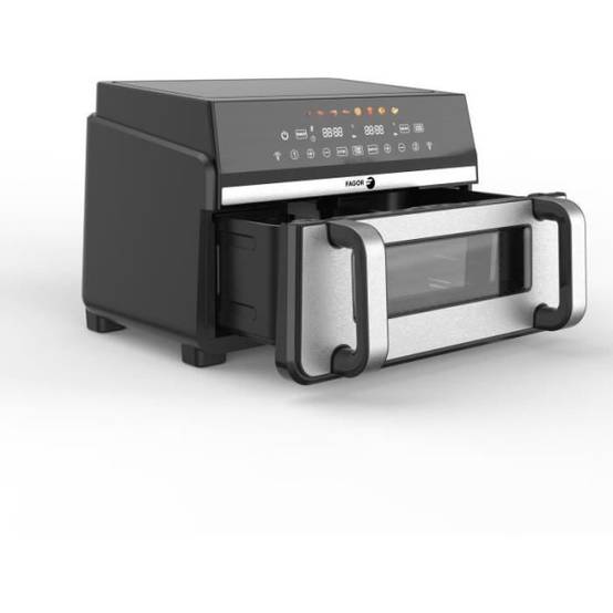Friteuse Electrique sans huile FAGOR - Airfryer FG10AF - Capacité 11L - Double cuves 5,5L - Séparateur amovible - 2200W - Image 5
