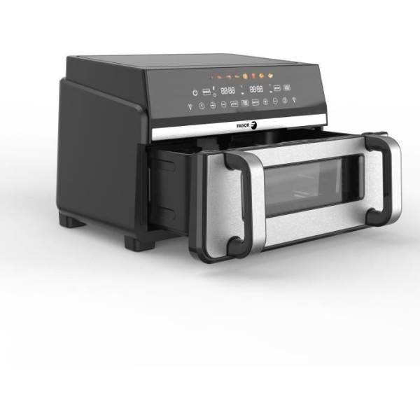 Friteuse Electrique  sans huile FAGOR - Airfryer FG10AF - Capacité 11L - Double cuves 5,5L - Séparateur amovible - 2200W - Image 5