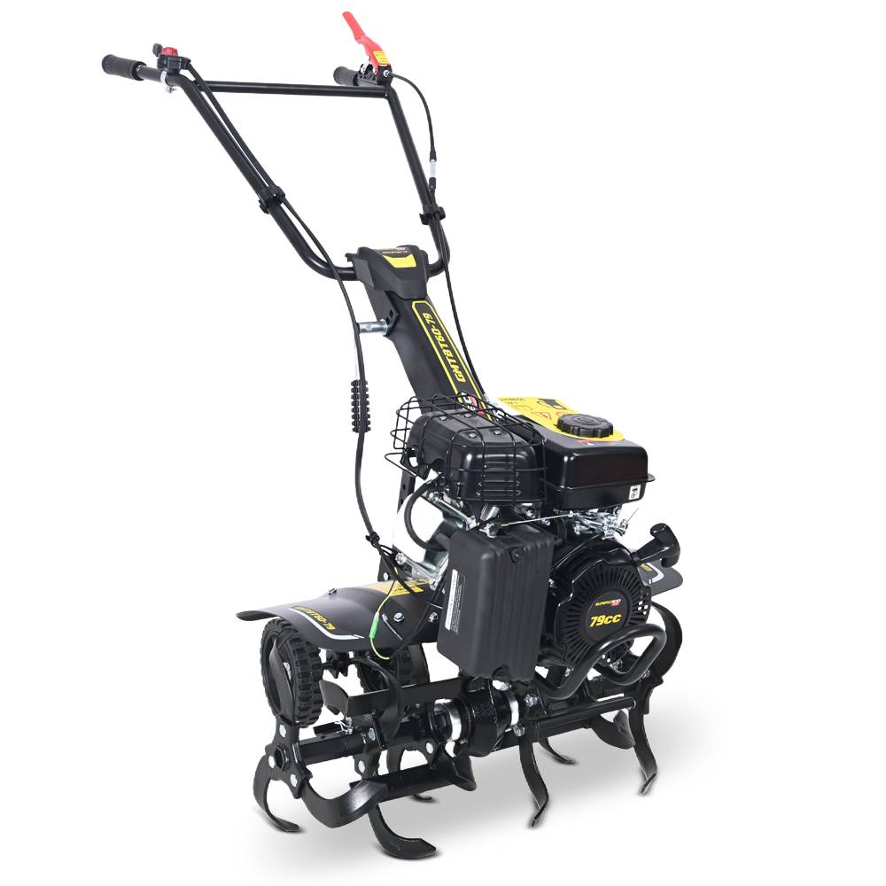 Gardeo Pro - Motoculteur thermique à arbre horizontal 79 CC - 6 fraises - largeur de travail 60cm - Image 1