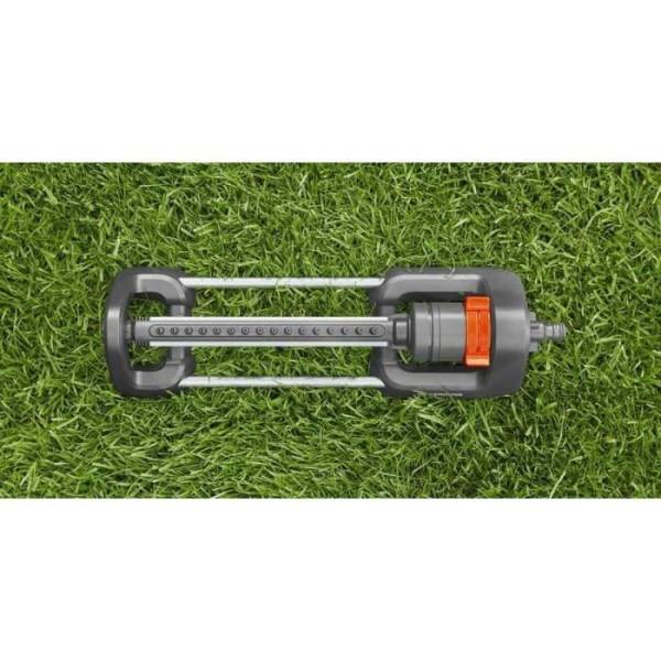 Arroseur oscillant GARDENA Aqua L - Surface 280m² - Portée 18m max - Résistant UV et gel - Garantie 5 ans - Image 3