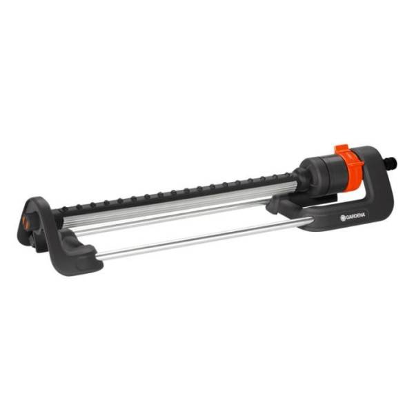 Arroseur  oscillant GARDENA Aqua L - Surface 280m² - Portée 18m max - Résistant UV et gel - Garantie 5 ans