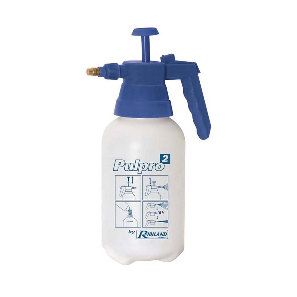 Ribimex - Pulvérisateur, brumisateur à main pression préalable Pulpro 2 contenance 1.4 litres - Image 1